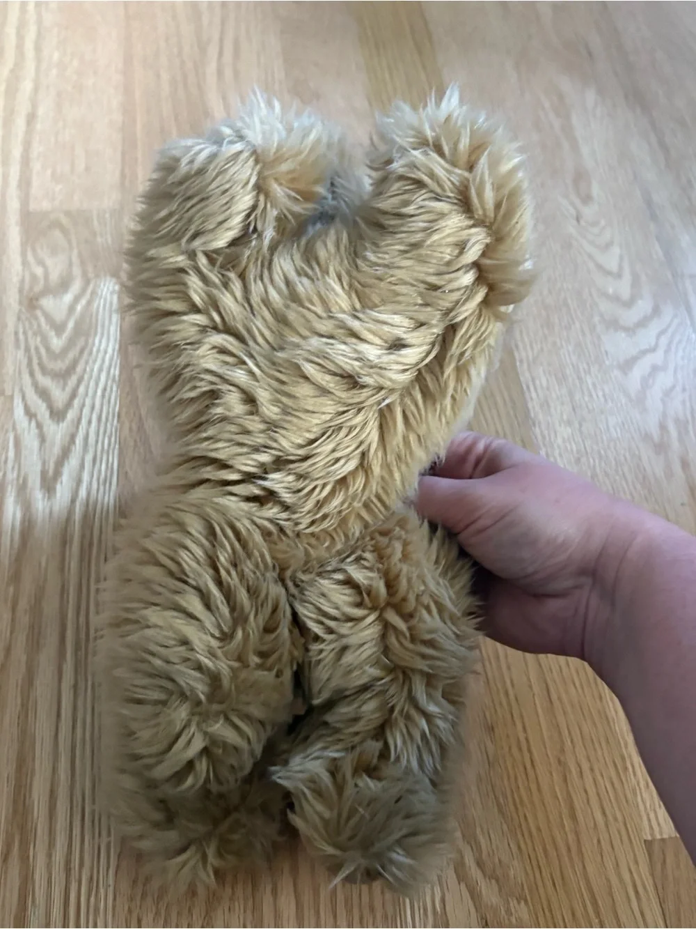Vintage Heritage Company Labradoodle Shaggy Dog Plush Stuffed Animal Laying